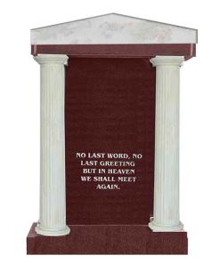 buy Cape Red Granite Tombstone