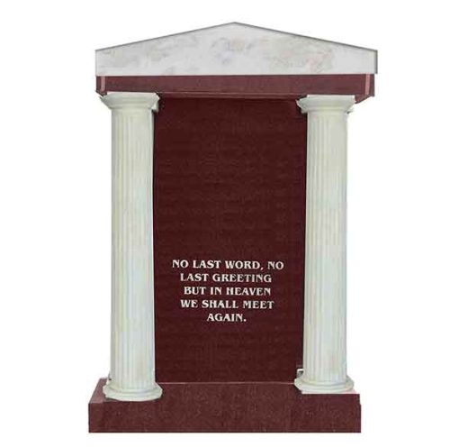 buy Cape Red Granite Tombstone