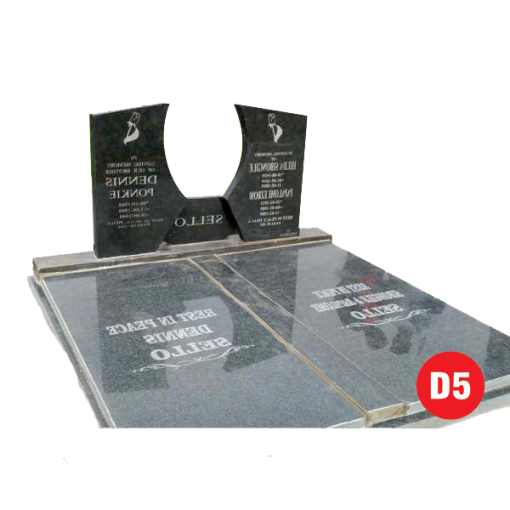 D5 Double Headstone for sale
